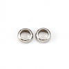 304 Stainless Steel Crimp Beads LS-STAS-WH0029-06D-01-2
