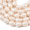 Natural Cultured Freshwater Pearl Beads Strands PEAR-F020-24A-4