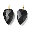 Natural Obsidian Pendants GG-CBA9F30-01C-1