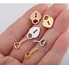 PVD Vacuum Plating 304 Stainless Steel Charms STAS-WH0016-04-G01-2