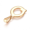 304 Stainless Steel Pendants STAS-F106-95G-Q-01-2