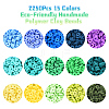 2250Pcs 15 Colors Handmade Polymer Clay Beads CLAY-YW0001-25A-2