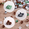 120Pcs 4 Colors Acrylic European Beads OACR-SP0002-26-7