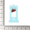 Halloween Opaque Acrylic Pendants IFIN-P041-01P-M-3