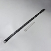 Imitation Leather Alloy Belt Buttons FIND-WH20012-54-1