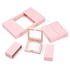 3 Bags 3 Styles Square Transparent PE Thin Film Suspension Jewelry Display Box CON-TA0001-38C-2