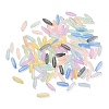 Frosted Glass Beads FGLA-L001-001A-1