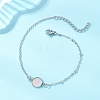304 Stainless Steel Cable Chain Satellite Chain Bracelet Making BJEW-JB13164-01-1