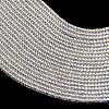 Electroplate Glass Beads Strands GL-CBAA615-01I-3