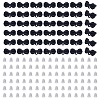 42Pcs Alloy Stud Earring Findings EJEW-ME0001-30A-1