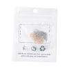 8Pcs 2 Colors Brass Stud Earring Findings KK-FS0001-52-6