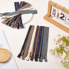 12Pcs 6 Colors Nylon Zipper Fastener FIND-GF0008-20B-7