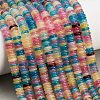 Dyed Natural White Jade Beads Strands GG-CBA47A4-C01-2X6MM-1