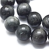 Natura Hawk's Eye Beads Strands G-D0001-22A-12mm-3