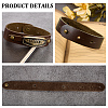 Adjustable Cowhide Leather Cord Bracelets for Women Men BJEW-WH20012-10AB-5