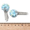 Handmade Polymer Clay Rhinestone Beads CLAY-Z006-02G-3