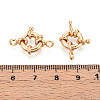 Brass Spring Ring Clasps LS-KK-G528-03G-3