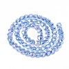 Electroplate Glass Beads EGLA-Q091-14mm-A11-2
