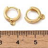 Brass Earring Findings KK-O100-02A-G-3