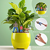 3Pcs 3 Styles Human Wooden Plant Labels AJEW-DC0002-01A-5