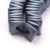 Non-magnetic Synthetic Hematite Bead Strand X-G-E431-05-3