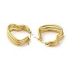 304 Stainless Steel Hoop Earrings for Women EJEW-B054-19G-02-2
