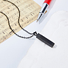 1Pc 304 Stainless Steel Cuboid Pendant Urn Ashes Necklaces NJEW-FH0001-35A-4