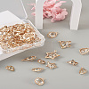 72Pcs 12 Style Alloy Pendants PALLOY-TA0002-28-21