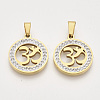 201 Stainless Steel Pendants STAS-N089-86G-1