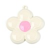 Spray Painted Alloy and Enamel Big Pendants PALLOY-T092-80G-1