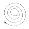 Non-Tarnish 304 Stainless Steel Coreana Chain Necklace NJEW-S420-005B-P-2