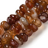 Natural Red Agate Beads Strands G-NH0017-C01-01-1