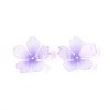 Flower Acrylic Bead Caps SACR-T017-51F-3