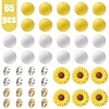 DIY Daisy Flower Silicone Beads Jewelry Making Finding Kit DIY-YW0008-77-2