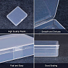 Transparent Plastic Bead Containers CON-BC0004-46-5