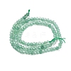 Dyed Natural Malaysia Jade Rondelle Beads Strands X-G-E316-2x4mm-40-2