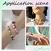 180Pcs 6 Styles Handmade Millefiori Glass Bead Strands LAMP-LT0001-07-6
