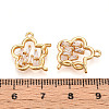 Brass Micro Pave Cubic Zirconia Pendants KK-N261-116B-G-3