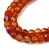 Natural Red Agate Beads Strands G-F797-A18-01-4