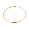 304 Stainless Steel Plain Bangles For Women BJEW-N033-02G-2