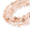 Natural Rutilated Quartz Beads Strands G-L622-C06-3mm-4