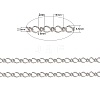 Iron Handmade Chains Figaro Chains Mother-Son Chains CHSM021Y-N-2