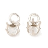 Ion Plating(IP) 304 Stainless Steel Charms Rhinestone Claw Settings X-STAS-U025-02A-S-1