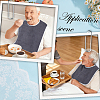 Polyester Adult Bibs for Elderly Women Men AJEW-WH20070-234-5