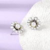Brass Enamel Stud Earrings KK-CBA8324-27P-04-2