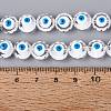 Glass Enamel Beads Strands GLAA-Q112-01A-07-4