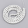 Baking Paint Pearlized Glass Pearl Bead Strands X-HY-T002-01C-01-1