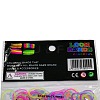 Fluorescent Neon Color Rubber Loom Bands Refills with Accessories DIY-R006-4