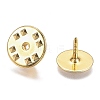 Brass Butterfly Clutches Pin Backs X-KK-Z003-01G-3