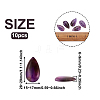 Natural Amethyst Cabochons G-N326-72C-5